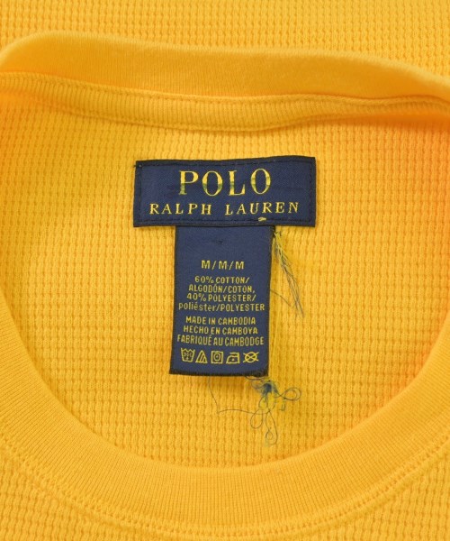 Polo Ralph Lauren（ポロラルフローレン）Tシャツ・カットソー 黄 サイズ:M メンズ/2200628445049