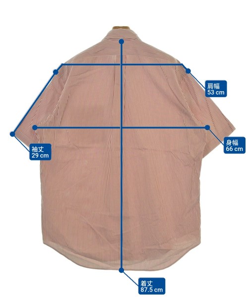 Polo Ralph Lauren（ポロラルフローレン）カジュアルシャツ 赤 サイズ:L メンズ/2200623690567