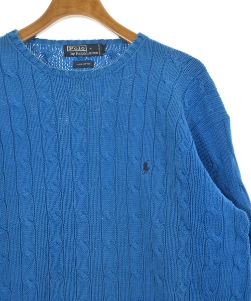 Polo Ralph Lauren（ポロラルフローレン）ニット・セーター 青 サイズ:M メンズ/2200630219294