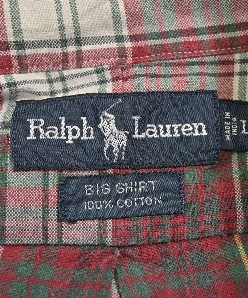 Polo Ralph Lauren（ポロラルフローレン）カジュアルシャツ 赤 サイズ:L メンズ/2200630358030