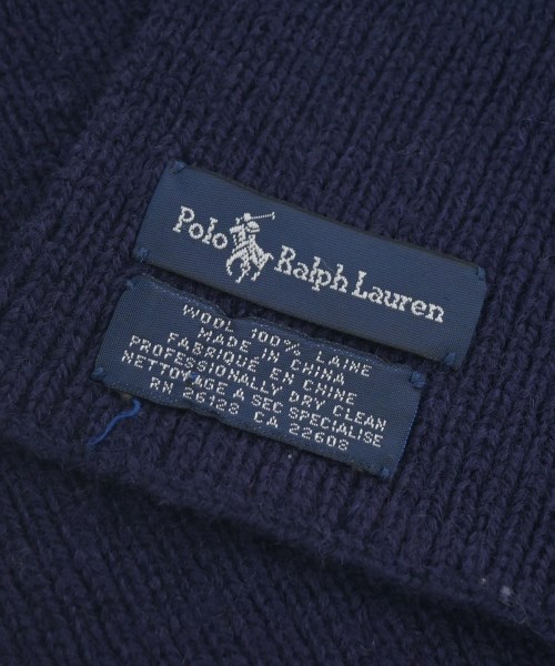 Polo Ralph Lauren（ポロラルフローレン）マフラー 紺 サイズ:- メンズ/2200630662021
