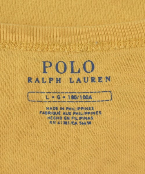 Polo Ralph Lauren（ポロラルフローレン）Tシャツ・カットソー 黄 サイズ:L メンズ/2200633377038