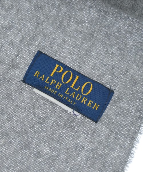 Polo Ralph Lauren（ポロラルフローレン）マフラー グレー サイズ:- メンズ/2200634494116