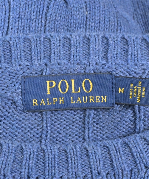 Polo Ralph Lauren（ポロラルフローレン）ニット・セーター 青 サイズ:M メンズ/2200612349094
