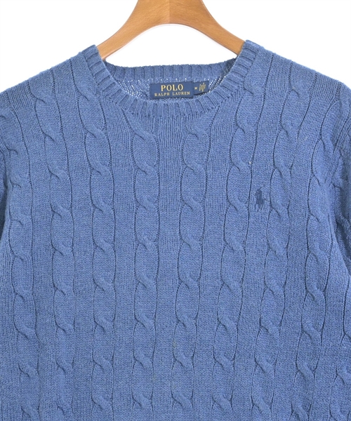 Polo Ralph Lauren（ポロラルフローレン）ニット・セーター 青 サイズ:M メンズ/2200612349094