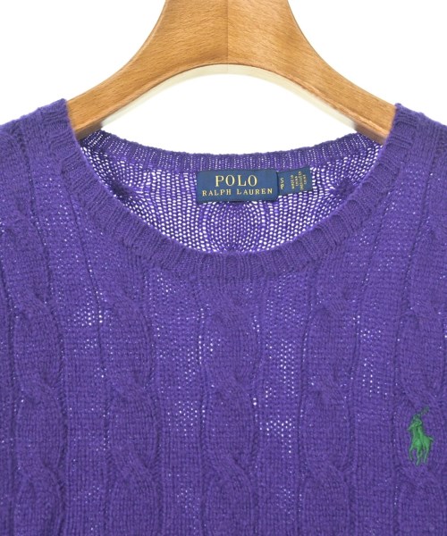 Polo Ralph Lauren（ポロラルフローレン）ニット・セーター 紫 サイズ:S レディース/2200612349100