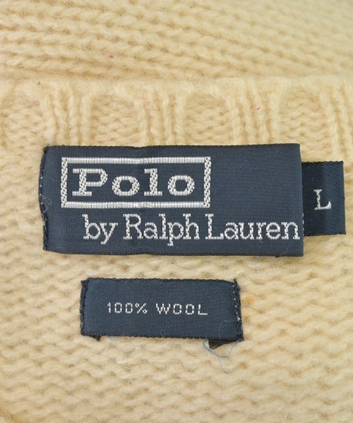 Polo Ralph Lauren（ポロラルフローレン）ニット・セーター 白 サイズ:L メンズ/2200608647067