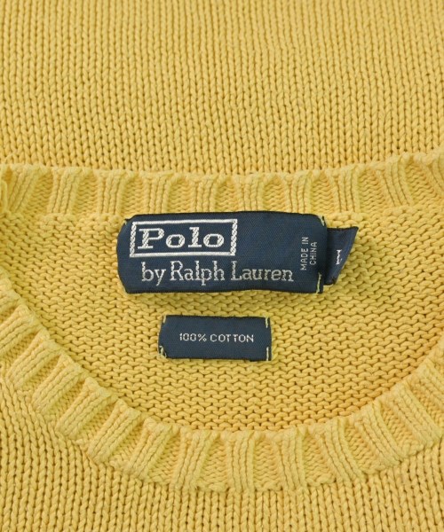 Polo Ralph Lauren（ポロラルフローレン）ニット・セーター 黄 サイズ:L メンズ/2200614683080
