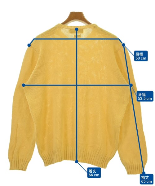 Polo Ralph Lauren（ポロラルフローレン）ニット・セーター 黄 サイズ:L メンズ/2200614683080