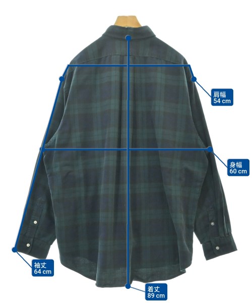 Polo Ralph Lauren（ポロラルフローレン）カジュアルシャツ 紺 サイズ:XL メンズ/2200617162063