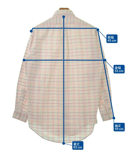 Polo Ralph Lauren（ポロラルフローレン）カジュアルシャツ ピンク サイズ:15(S位) メンズ/2200618443178