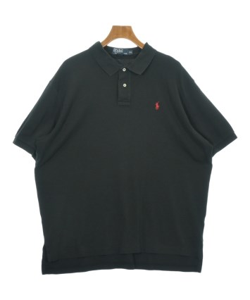 【美品】ポロラルフローレン　ポロシャツ 海外限定　XXL USED Polo Ralph Lauren（ポロラルフローレン）ポロシャツ 黒 サイズ