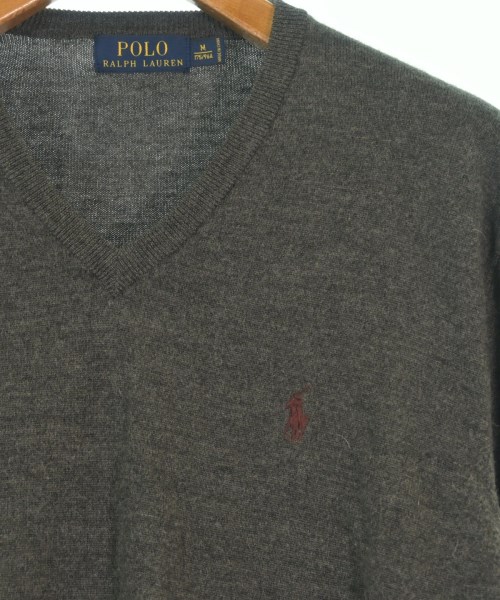 Polo Ralph Lauren（ポロラルフローレン）ニット・セーター グレー サイズ:M メンズ/2200606414111