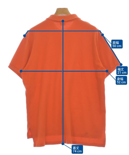 Polo Ralph Lauren（ポロラルフローレン）ポロシャツ オレンジ サイズ:XL メンズ/2200566436222
