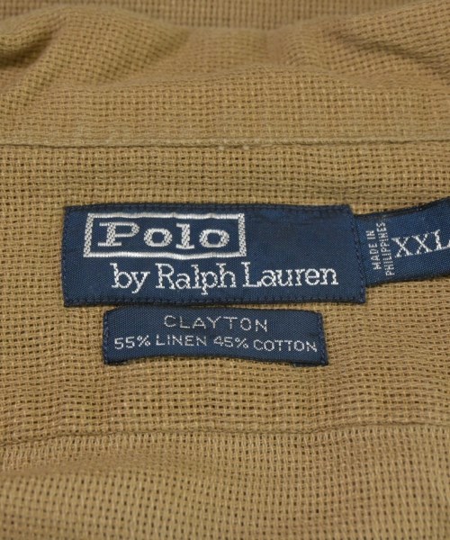 Polo Ralph Lauren（ポロラルフローレン）カジュアルシャツ ベージュ サイズ:XXL メンズ/2200673495075