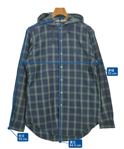 Polo Ralph Lauren（ポロラルフローレン）カジュアルシャツ 紺 サイズ:M メンズ/2200673515056