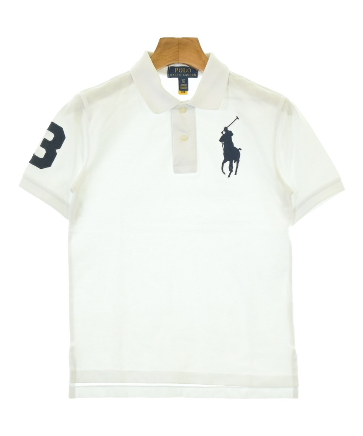 Polo Ralph Lauren（ポロラルフローレン）ポロシャツ 白 サイズ:S