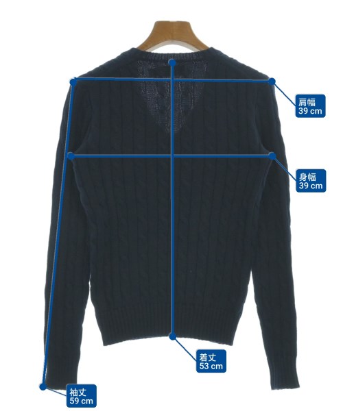 Polo Ralph Lauren（ポロラルフローレン）ニット・セーター 紺 サイズ:XS レディース/2200674197152