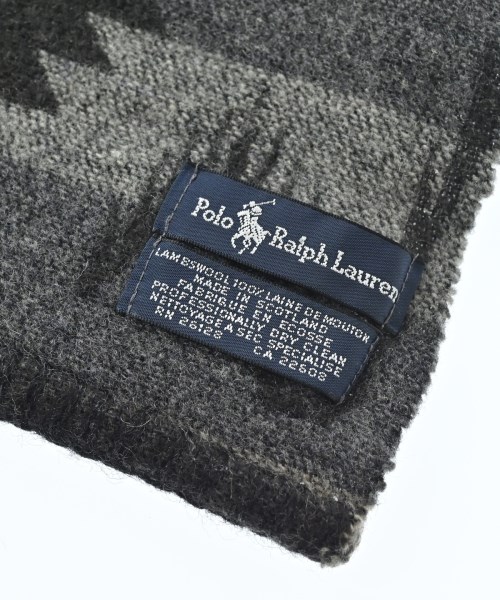 Polo Ralph Lauren（ポロラルフローレン）マフラー グレー サイズ:- メンズ/2200670133123
