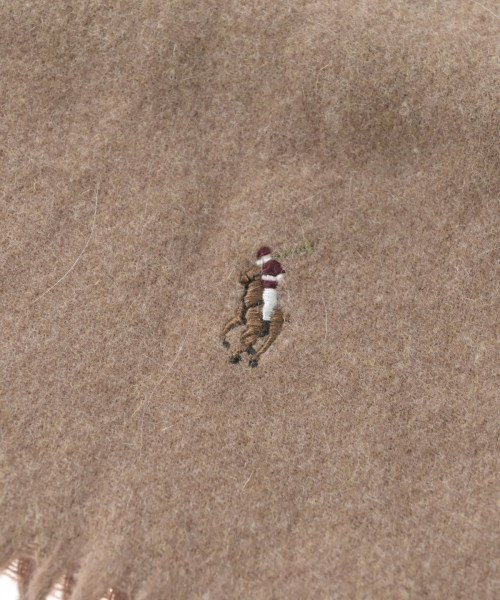 Polo Ralph Lauren（ポロラルフローレン）マフラー ベージュ サイズ:- メンズ/2200673325273