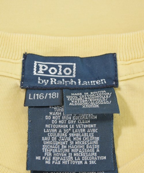 Polo Ralph Lauren（ポロラルフローレン）Tシャツ・カットソー 黄 サイズ:16-18(XS位) メンズ/2200666809124