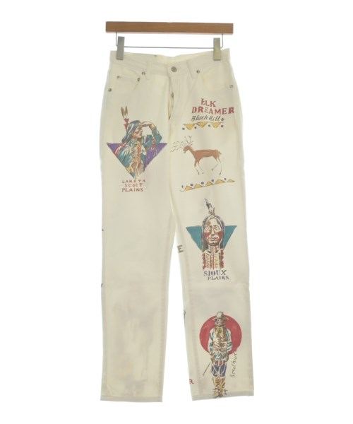 Polo Ralph Lauren(ポロラルフローレン)デニムパンツ 白 サイズ:29(L位)/2200670481064