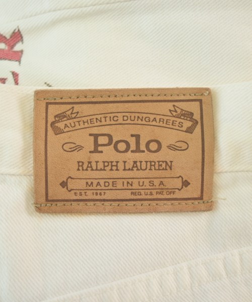 Polo Ralph Lauren（ポロラルフローレン）デニムパンツ 白 サイズ:29(L位) レディース/2200670481064