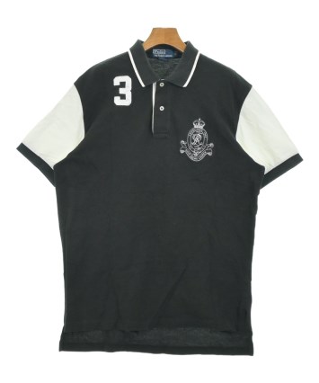 Polo Ralph Lauren（ポロラルフローレン）ポロシャツ 黒 サイズ:L