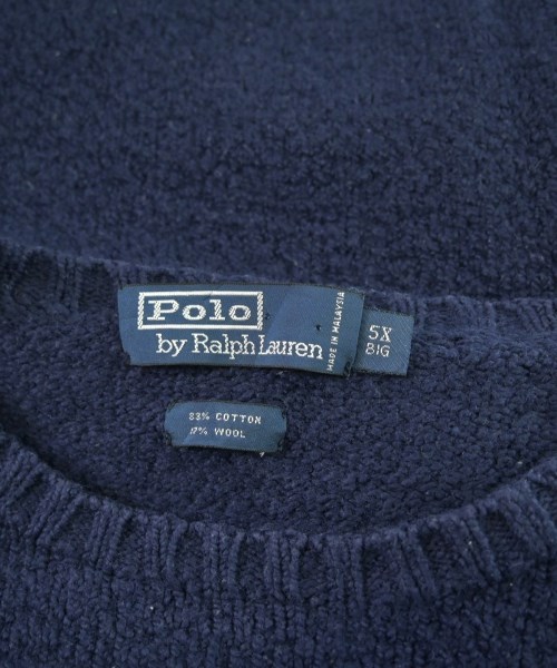 Polo Ralph Lauren（ポロラルフローレン）ニット・セーター 紺 サイズ:5X(XXL位) メンズ/2200679050025