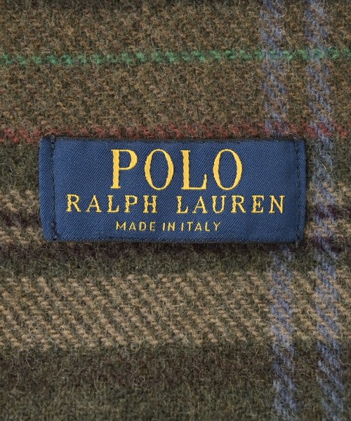 Polo Ralph Lauren（ポロラルフローレン）マフラー カーキ サイズ:- メンズ/2200670130115