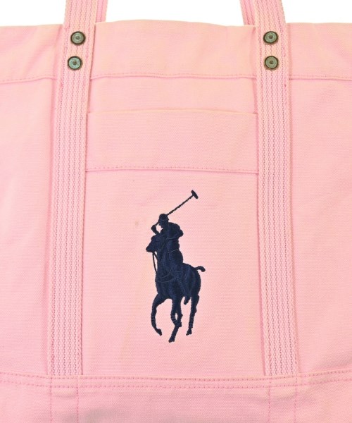 Polo Ralph Lauren（ポロラルフローレン）トートバッグ ピンク サイズ:- メンズ/2200680868022