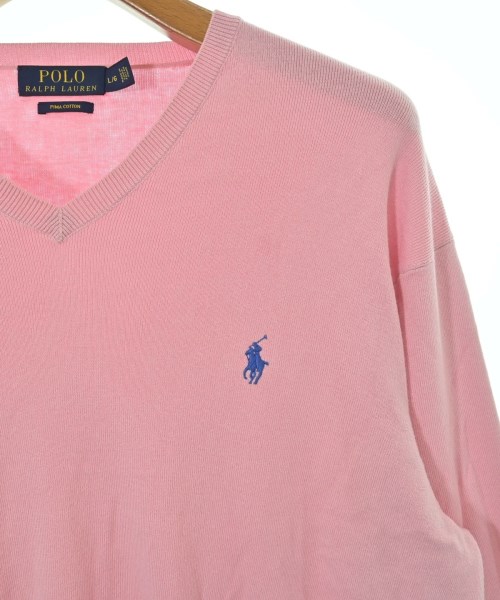 Polo Ralph Lauren（ポロラルフローレン）ニット・セーター ピンク サイズ:L メンズ/2200677590042