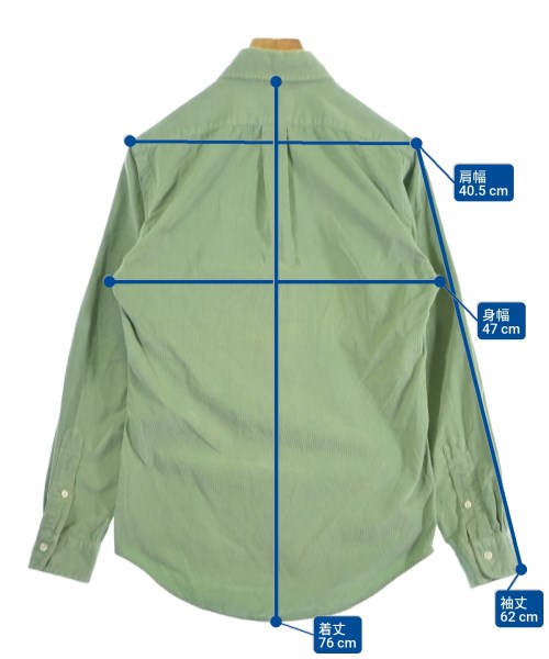 Polo Ralph Lauren（ポロラルフローレン）カジュアルシャツ 緑 サイズ:XS メンズ/2200680600219