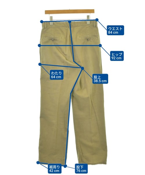 Polo Ralph Lauren（ポロラルフローレン）スラックス ベージュ サイズ:32(L位) メンズ/2200681442023