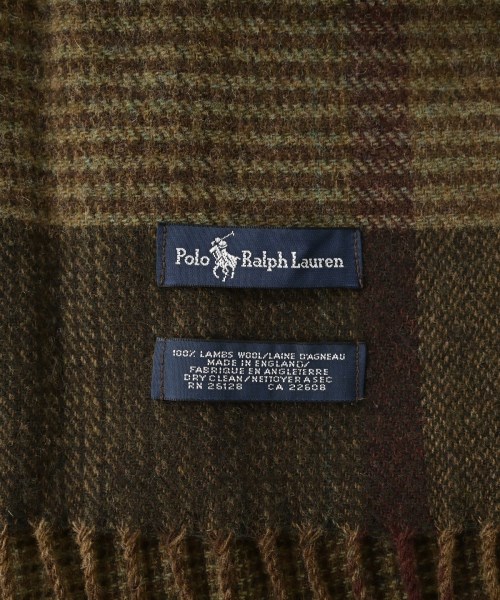 Polo Ralph Lauren（ポロラルフローレン）マフラー 茶 サイズ:- メンズ/2200693622062