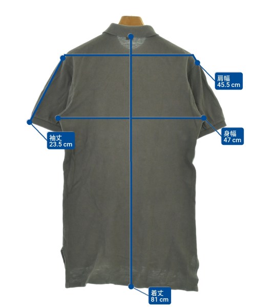 Polo Ralph Lauren（ポロラルフローレン）ポロシャツ グレー サイズ:S メンズ/2200695445058
