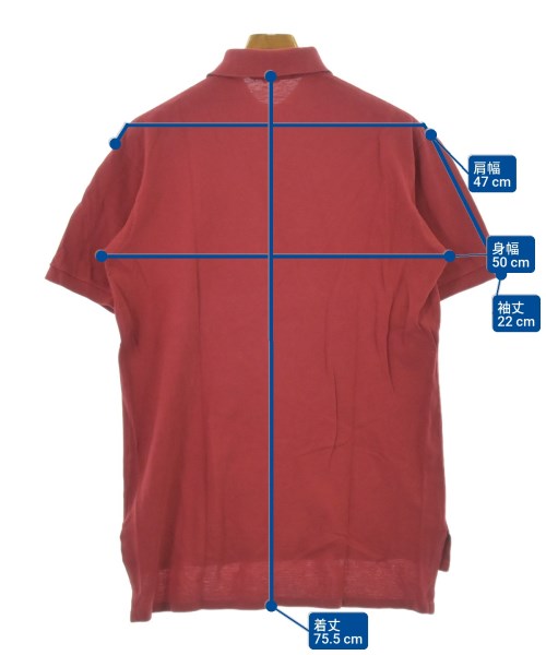 Polo Ralph Lauren（ポロラルフローレン）ポロシャツ 赤 サイズ:S メンズ/2200695445096