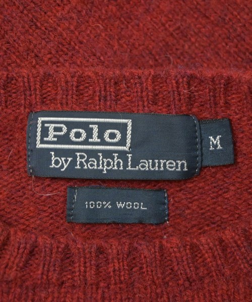 Polo Ralph Lauren（ポロラルフローレン）ニット・セーター 赤 サイズ:M メンズ/2200693806042