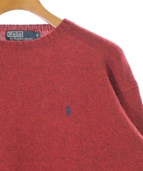 Polo Ralph Lauren（ポロラルフローレン）ニット・セーター 赤 サイズ:M メンズ/2200693806042
