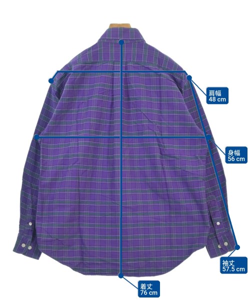 Polo Ralph Lauren（ポロラルフローレン）カジュアルシャツ 紫 サイズ:M メンズ/2200696582035
