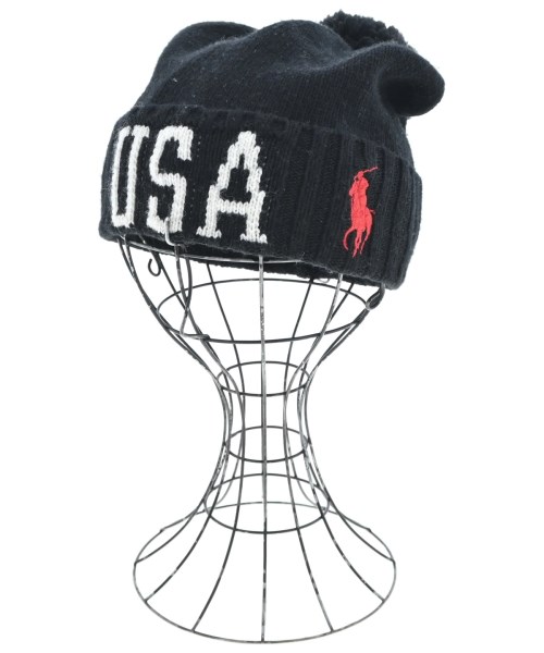 Polo Ralph Lauren(ポロラルフローレン)ニットキャップ・ビーニー 黒 サイズ:-/2200648425137