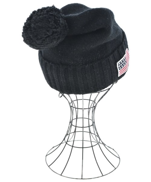 Polo Ralph Lauren（ポロラルフローレン）ニットキャップ・ビーニー 黒 サイズ:- メンズ/2200648425137