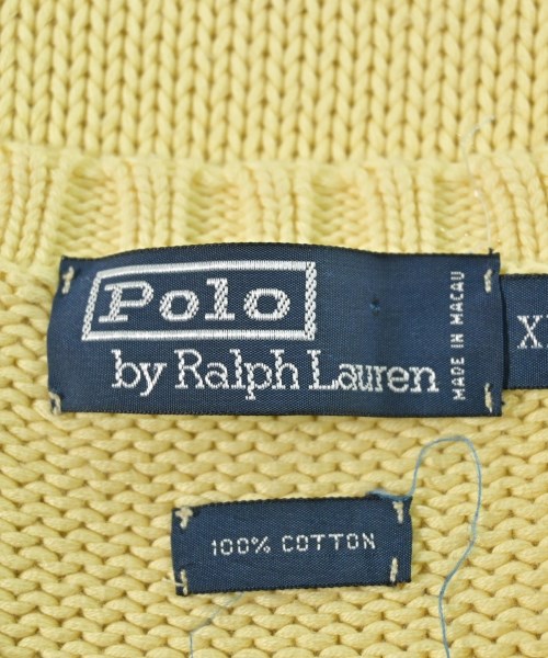 Polo Ralph Lauren（ポロラルフローレン）ニット・セーター 黄 サイズ:XL メンズ/2200656606023