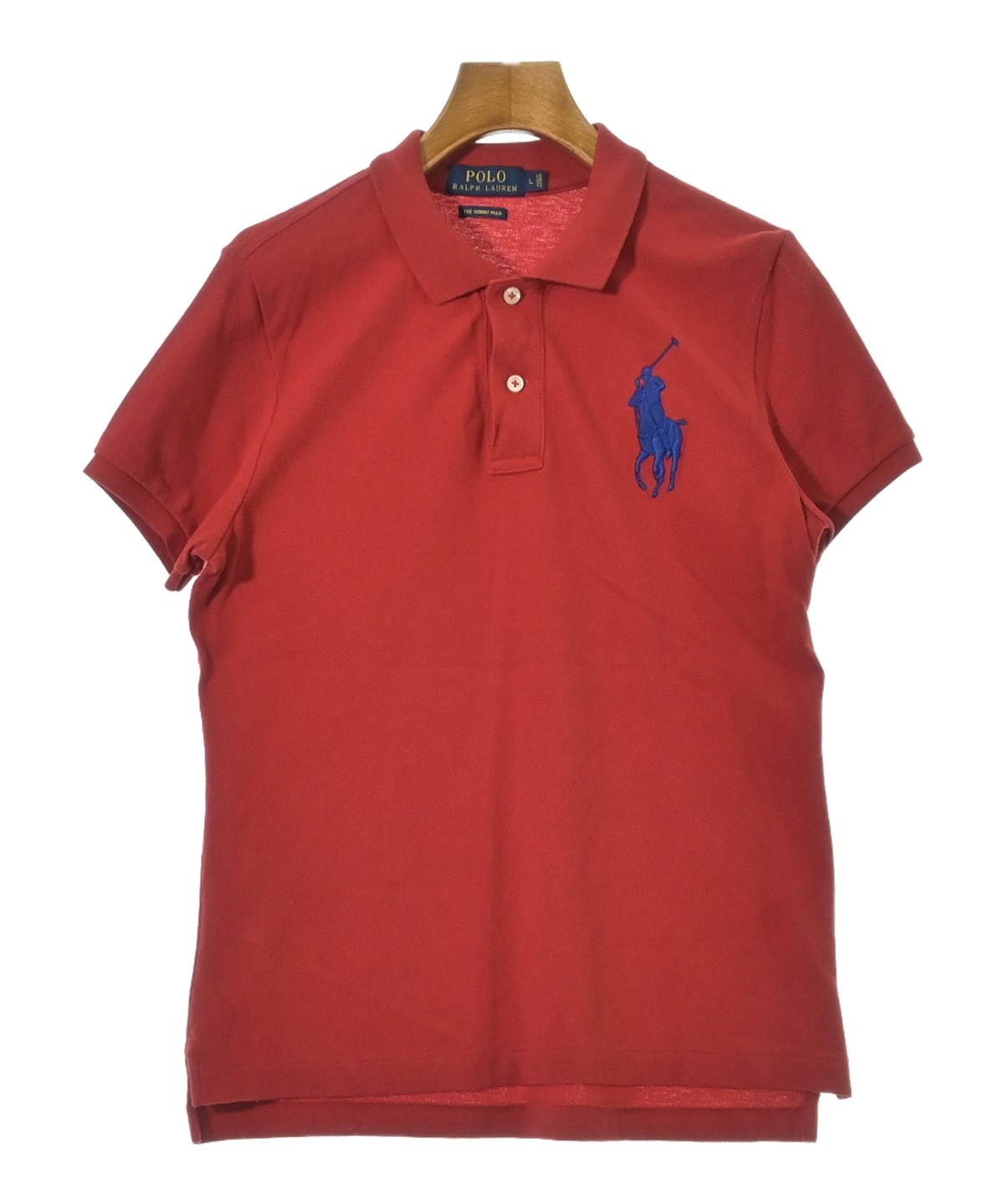 Polo Ralph Lauren（ポロラルフローレン）ポロシャツ 赤 サイズ:L