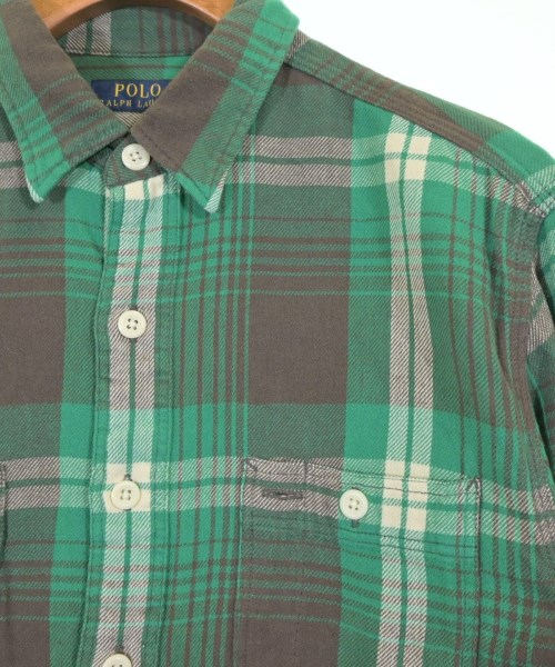 Polo Ralph Lauren（ポロラルフローレン）カジュアルシャツ 緑 サイズ:M メンズ/2200660780023