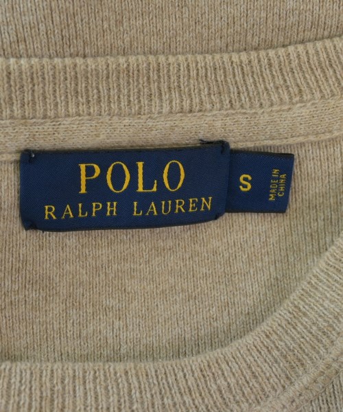 Polo Ralph Lauren（ポロラルフローレン）ニット・セーター ベージュ サイズ:S メンズ/2200700137060