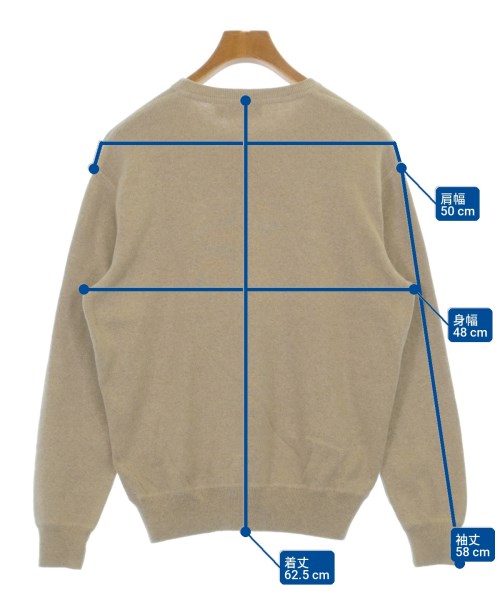 Polo Ralph Lauren（ポロラルフローレン）ニット・セーター ベージュ サイズ:S メンズ/2200700137060