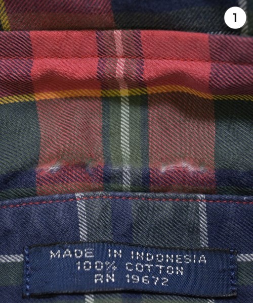 Polo Ralph Lauren（ポロラルフローレン）カジュアルシャツ 赤 サイズ:L メンズ/2200710031105