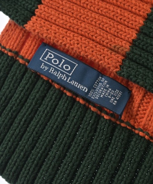 Polo Ralph Lauren（ポロラルフローレン）マフラー オレンジ サイズ:- レディース/2200708399095