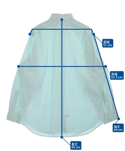 Polo Ralph Lauren（ポロラルフローレン）カジュアルシャツ 緑 サイズ:17(XXL位) メンズ/2200711738027